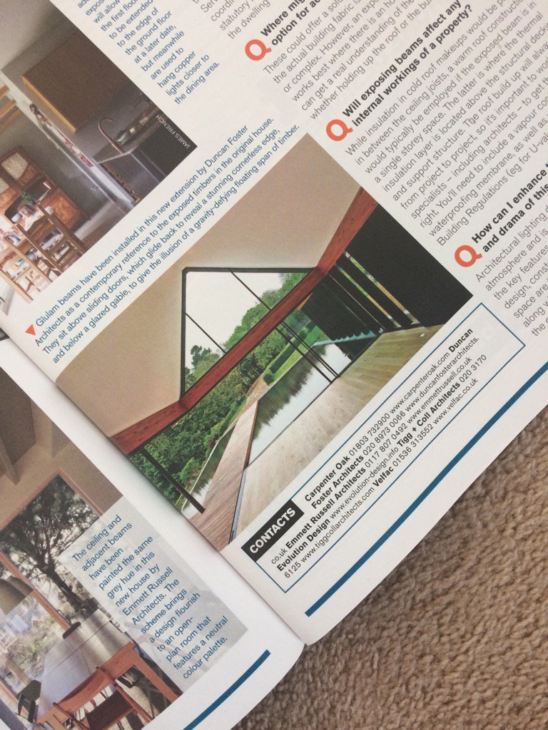 dfarchitects's tweet photo. Nice mention in @BuildItMagazine for my Highacres project in Oxfordshire https://t.co/e934Q1t17R