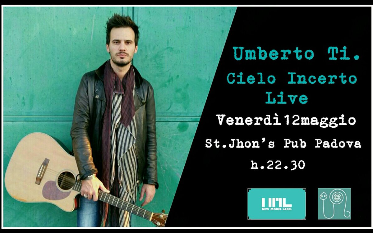 ubetramo's tweet photo. Umberto Ti. Live Cielo Incerto al St.Jhon's Pub Padova#umbertoti #cieloincerto https://t.co/ePs4FYeW4f