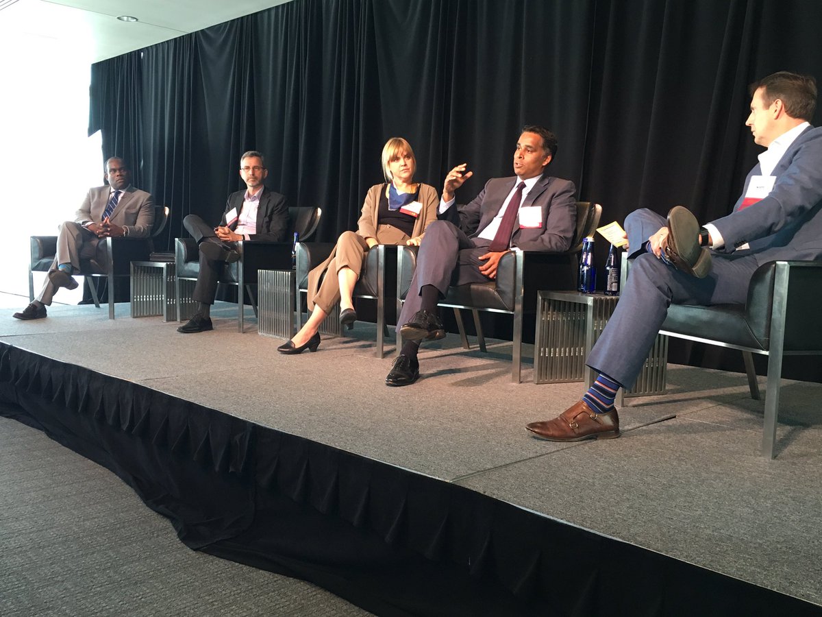 nvca's tweet photo. .@scottmfrederick of @NEA leads a panel discussion on how the government &amp; #VC-backed #startups can partner &amp; solve the nation's problems https://t.co/yerkenlIzD