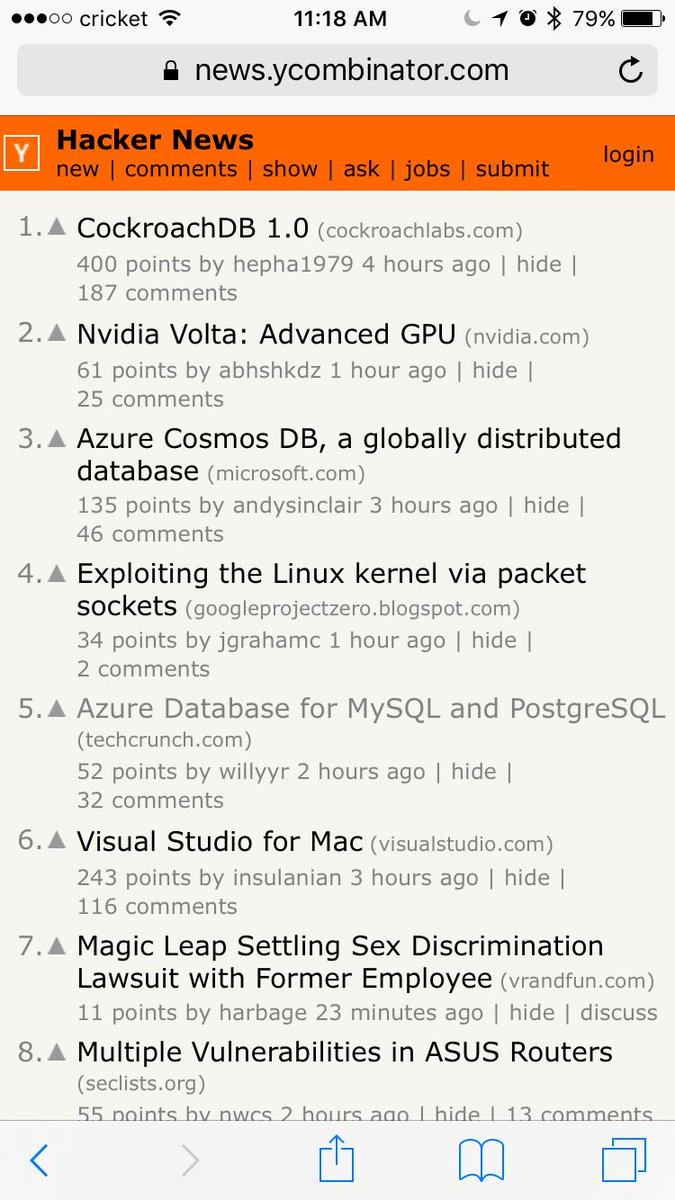 SaloniSonpal's tweet image. Top 5 topics trending on HK @newsycombinator today &apos;Azure Database for PostgreSQL and MySQL&apos; #AzureDBPostgres #AzureDBMySQL #MSBuild