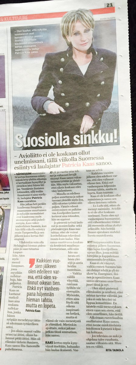 Thank you Finland !