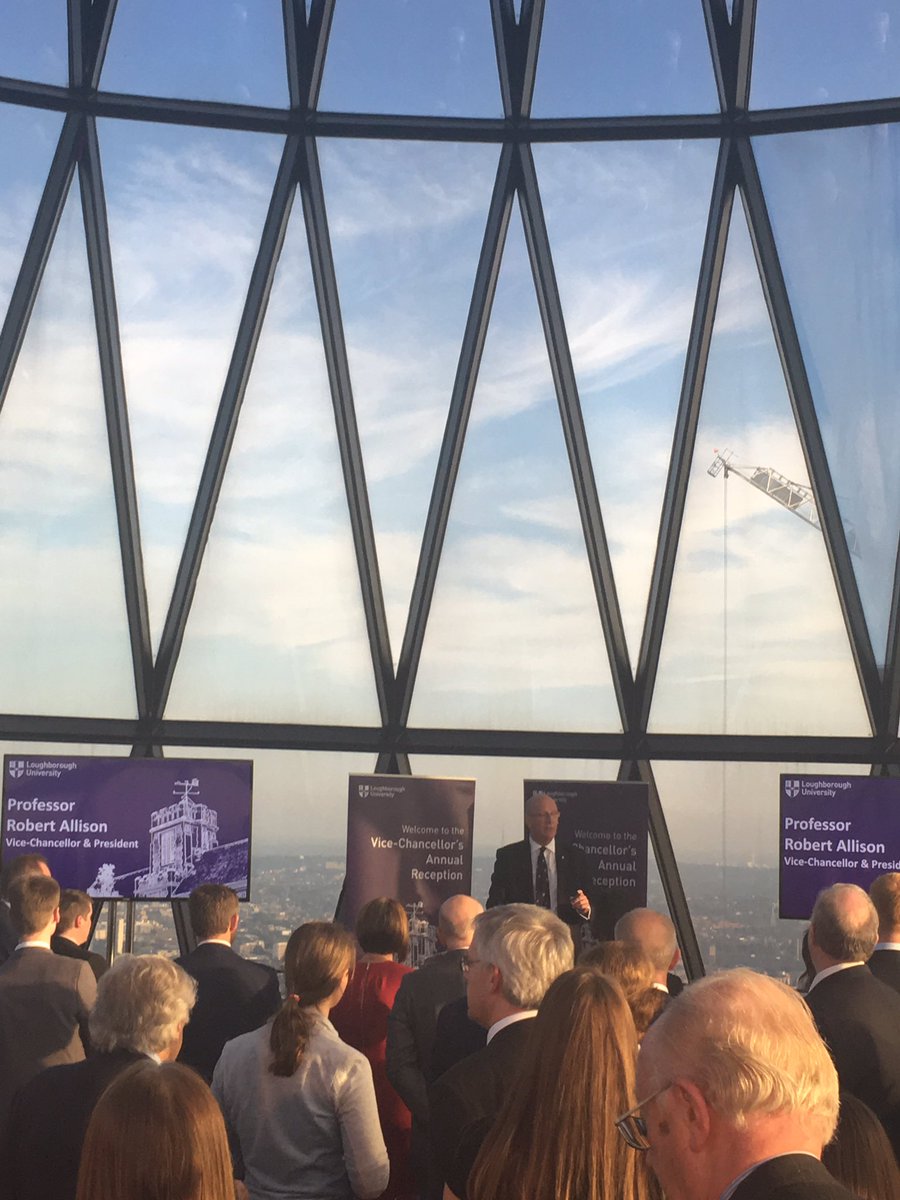 allymc29's tweet photo. Now that's a stage... #VCreception #TheGherkin #lborofamily https://t.co/Yvzi39h9ON