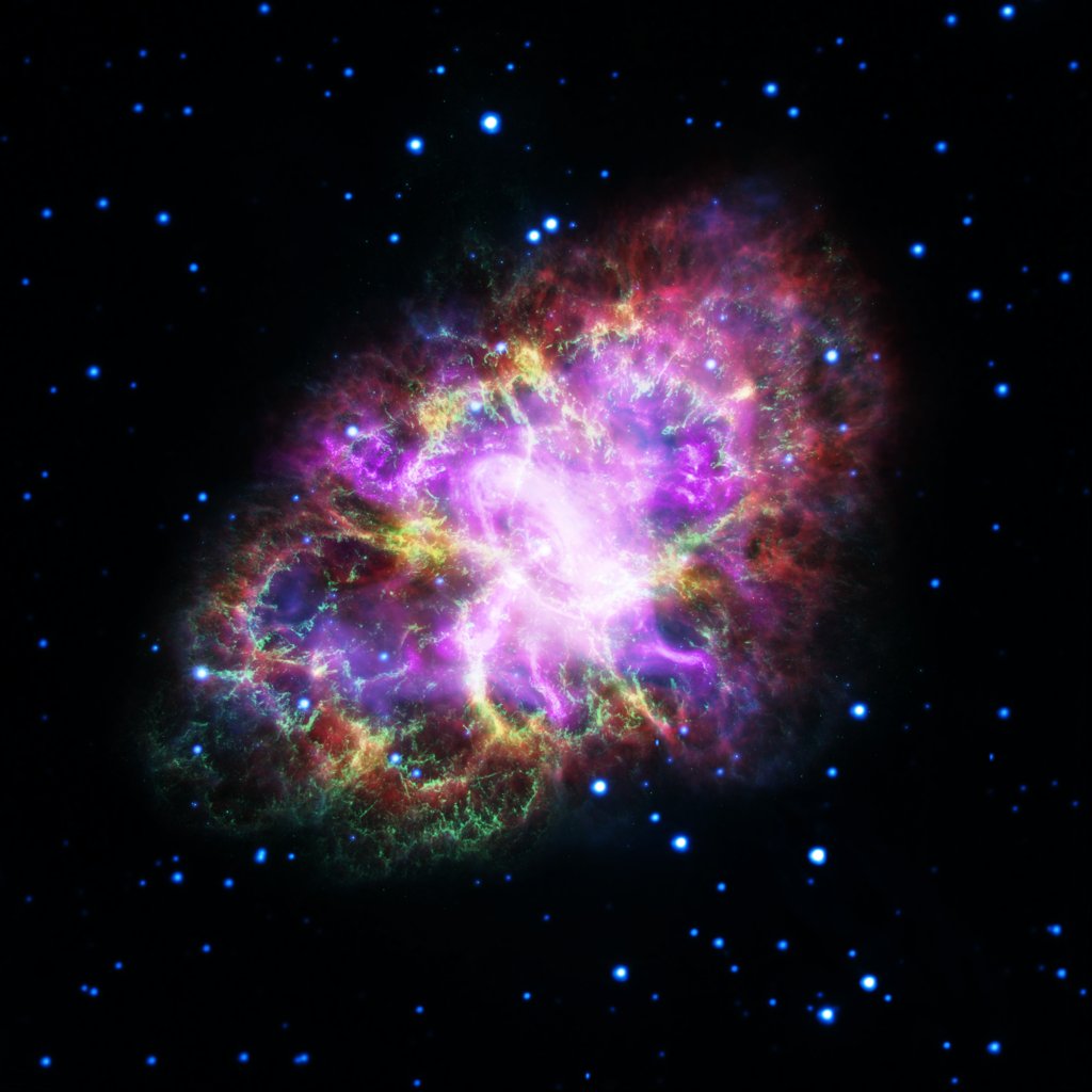 yuangs's tweet photo. New View of the Crab Nebula via NASA https://t.co/7rJxIh5KEP https://t.co/urc10Yo98m