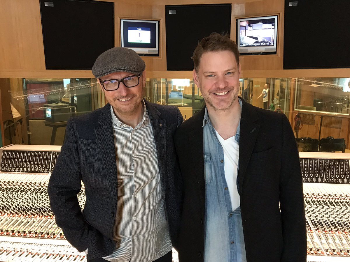 richbeadle's tweet image. Great working with @StephenPower on @thegirlsmusical cast album