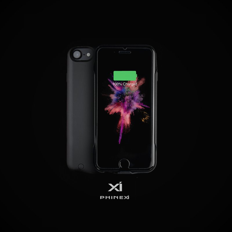 Phinexi's tweet photo. The #Phinexi charging case, now available for BOTH #iphone7 &amp; #iphone6

140% extra battery
Prices start at £29

https://t.co/njpP4bDd1P https://t.co/D3ARctXoR0