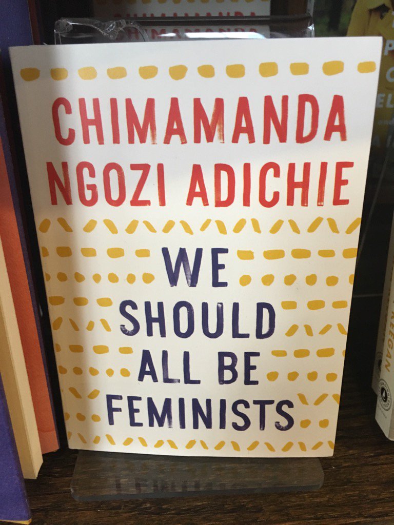 SupermodelEmme's tweet photo. #GettingTo5050 #ChimamandaGgoziAdichie We All Should Be Feminists #emmestyle https://t.co/PwmupEsFBa