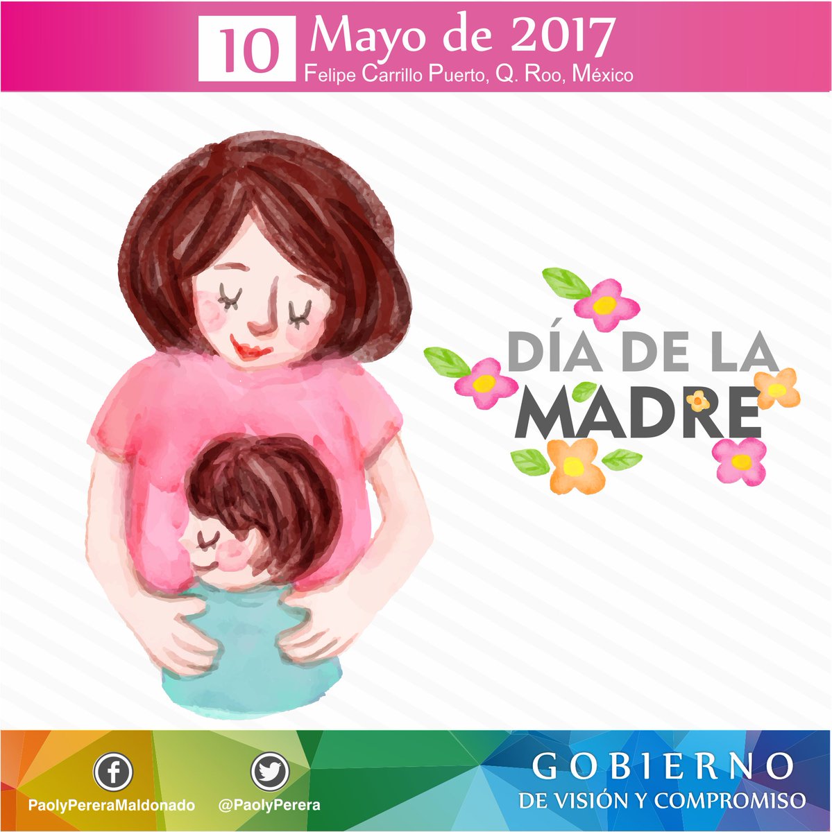 PaolyPerera's tweet photo. A todas las mamás les deseo con mucho cariño y especial afecto un #FelizDíaDeLasMadres https://t.co/foCVccHQPa