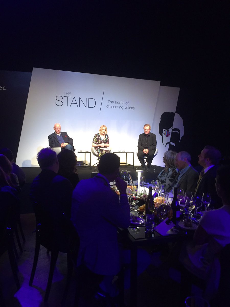 bbdperfectstorm's tweet photo. Lennon McCartney. "Like 2 people smiling, pulling against each other on a rope" #THESTANDvoices #thebeatles @InvestecPB_UK @laurenlaverne https://t.co/pw6Ii0inDi