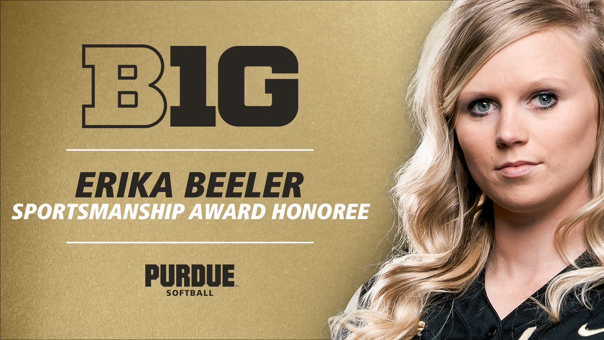 Mallory Baker and Erika Beeler have earned their first <a href="/B1Gsoftball/">Big Ten Softball</a> postseason honors! #GFDF #BoilerUp 
📝purduesports.com/sports/w-softb…