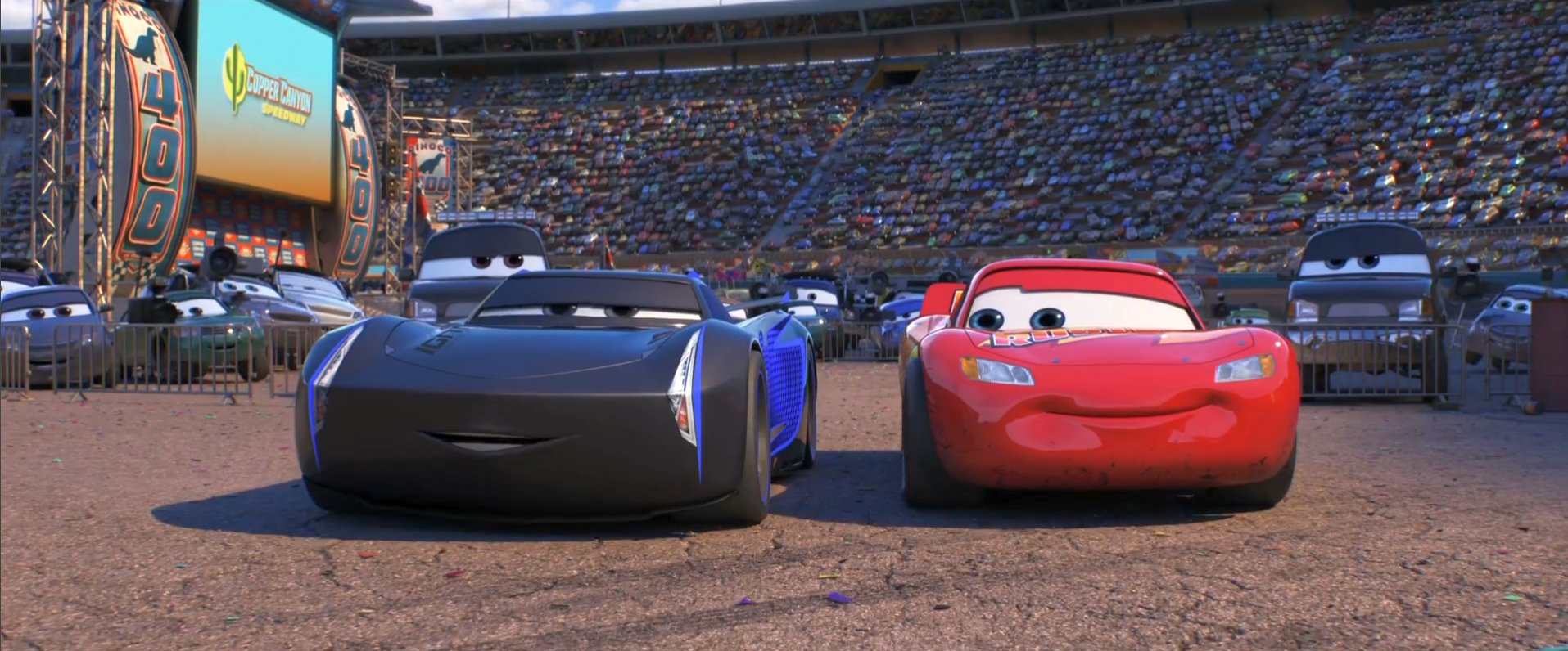 Cars 3 Rivalry Trailer Featuring Lightning McQueen & Jackson Storm