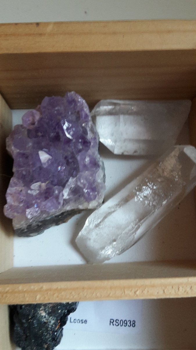 My old man and I have been putting together a mineral collection.  It rocks.