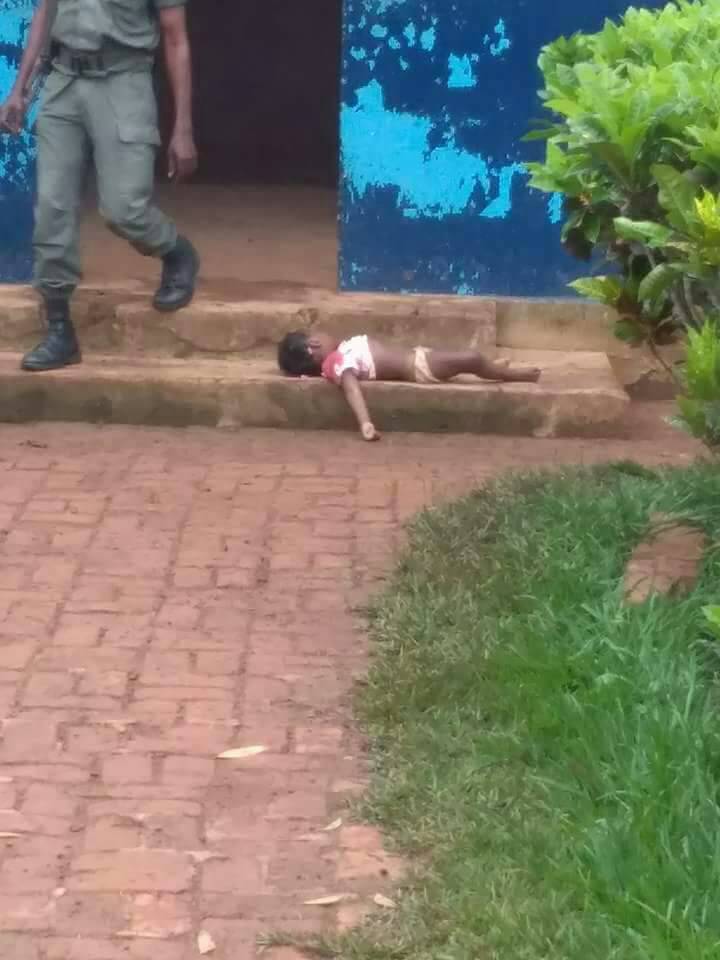 Congo: grosse bourde de la police! Une fillette de 3 ans tuée. Photo