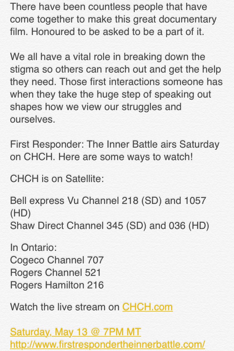 TheJayDavies's tweet photo. Thanks to @dmydlo83 &amp; his great team for creating @TheInnerBattle This film will make it easier for people get help &amp; save their own life. https://t.co/XQiXIiQPLE