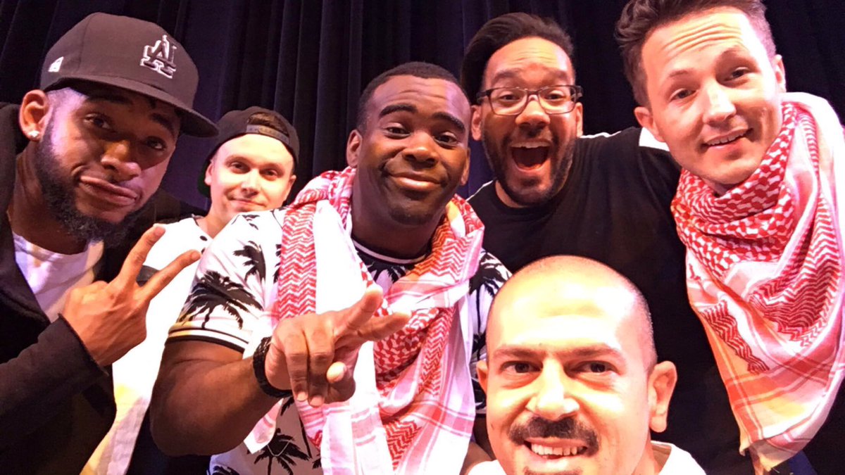 Thank you <a href="/USEmbassyJordan/">U.S. Embassy Amman</a> for the amazing night with <a href="/ExchangeVocal/">The Exchange Vocal</a> concert live in Amman ❤️#selfie #exchangevocal