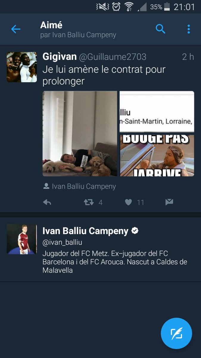 Gigi__57's tweet photo. C'est bon il va signer, il a liké. #Ivan4ever https://t.co/5PJB1zjMJt