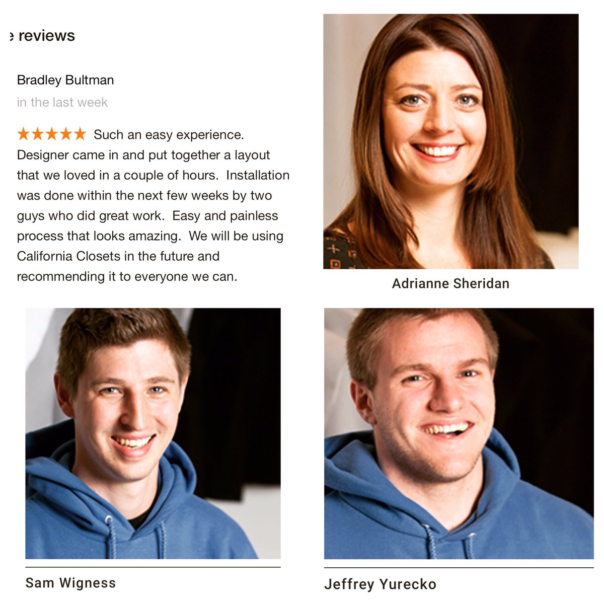 CaliClosetsMN's tweet photo. One of our main goals is to make our process easy, quick &amp; efficient.

Thank you Bradley for your @Google review! https://t.co/FteEICXn44