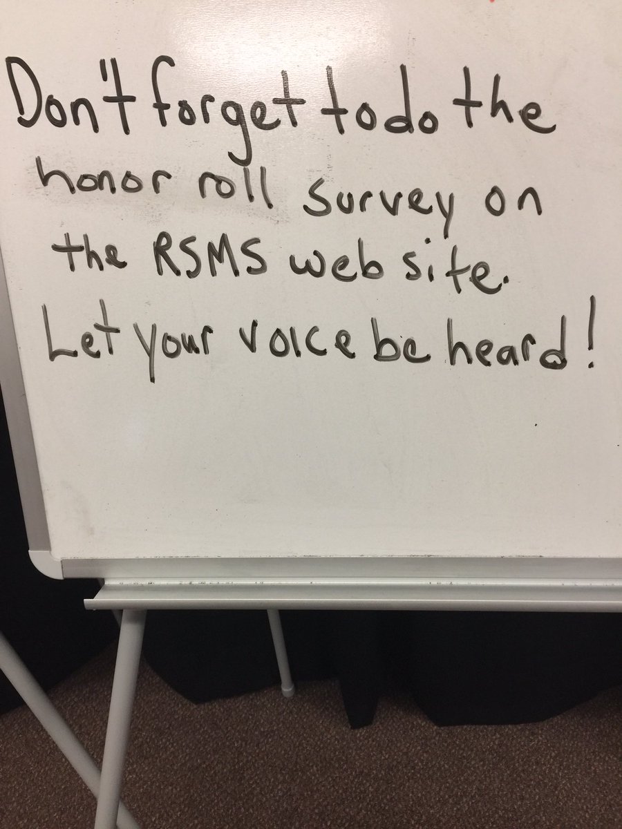 Go to the River Springs page and take the honor roll survey!