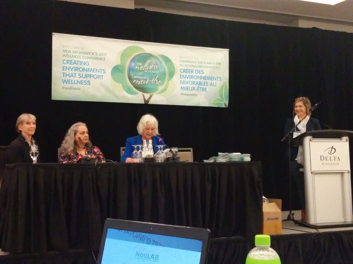 Intergenerational panel at 2017 New Brunswick Wellness Conference. Which session did YOU choose to attend? :D
