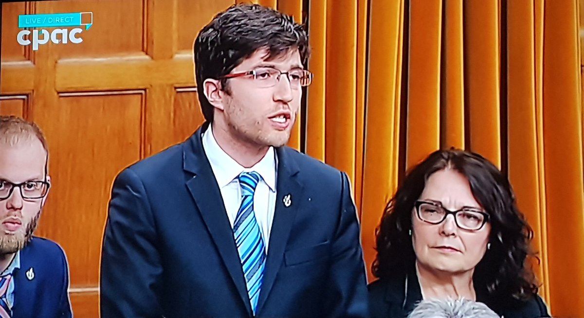 Mikeggibbs's tweet photo. I kinda like this section of the CPC backbench: a certain bad-assness going on. 
#PMQP https://t.co/qVodlD4YO5