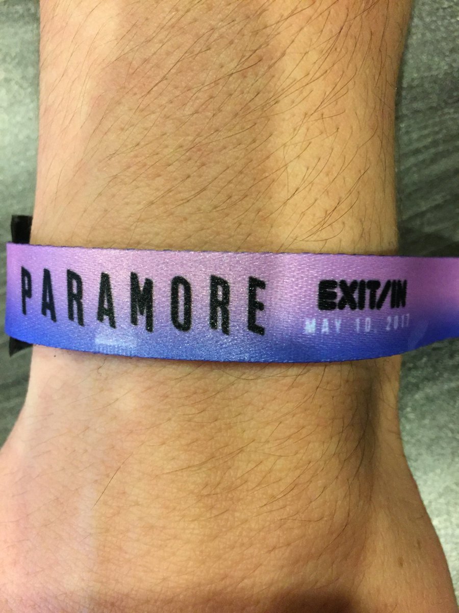 Secret show success! It's gonna be a good night