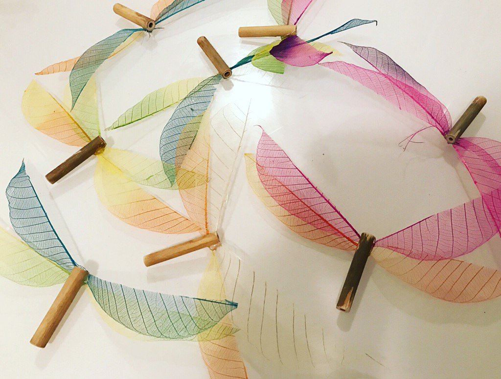 Handmade natural dragon flys perfect to add to frames or cards! 🌷🐛  #art #craft #kidscraft #children #handmade