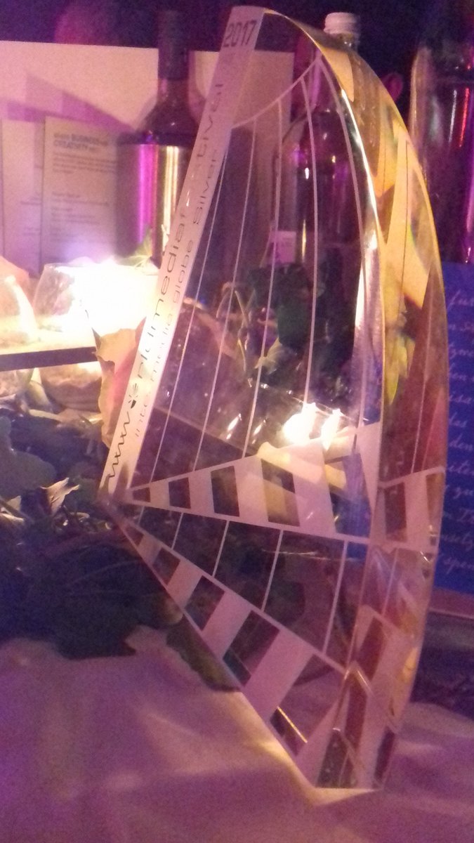 Ruth_Krause's tweet photo. Here it is!The intermedia-globe award for our environmental show eco@africa run by @mandlmeier @nneotaegbe @JoyDoreenBiira @ManuelaKC &amp;teams https://t.co/Oef8WLlPKG