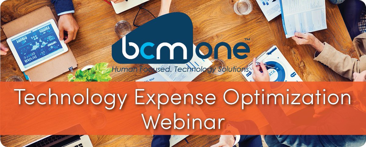 bcm_one's tweet image. Optimize Technology & Telecom Spend. Join BCM One's May 17 Webinar at 10AM EST. Register at marketing@bcmone.com. #techoptimization #@FXASR