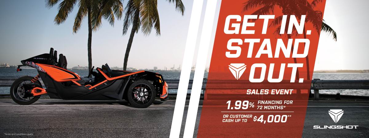 alsportsalesltd's tweet photo. #PolarisSlingshot - Great financing and great customer CASH incentives! #yqr #Sask #AlsportSalesLtd #ThreeWheeled #sport https://t.co/EzVQYIZwuI