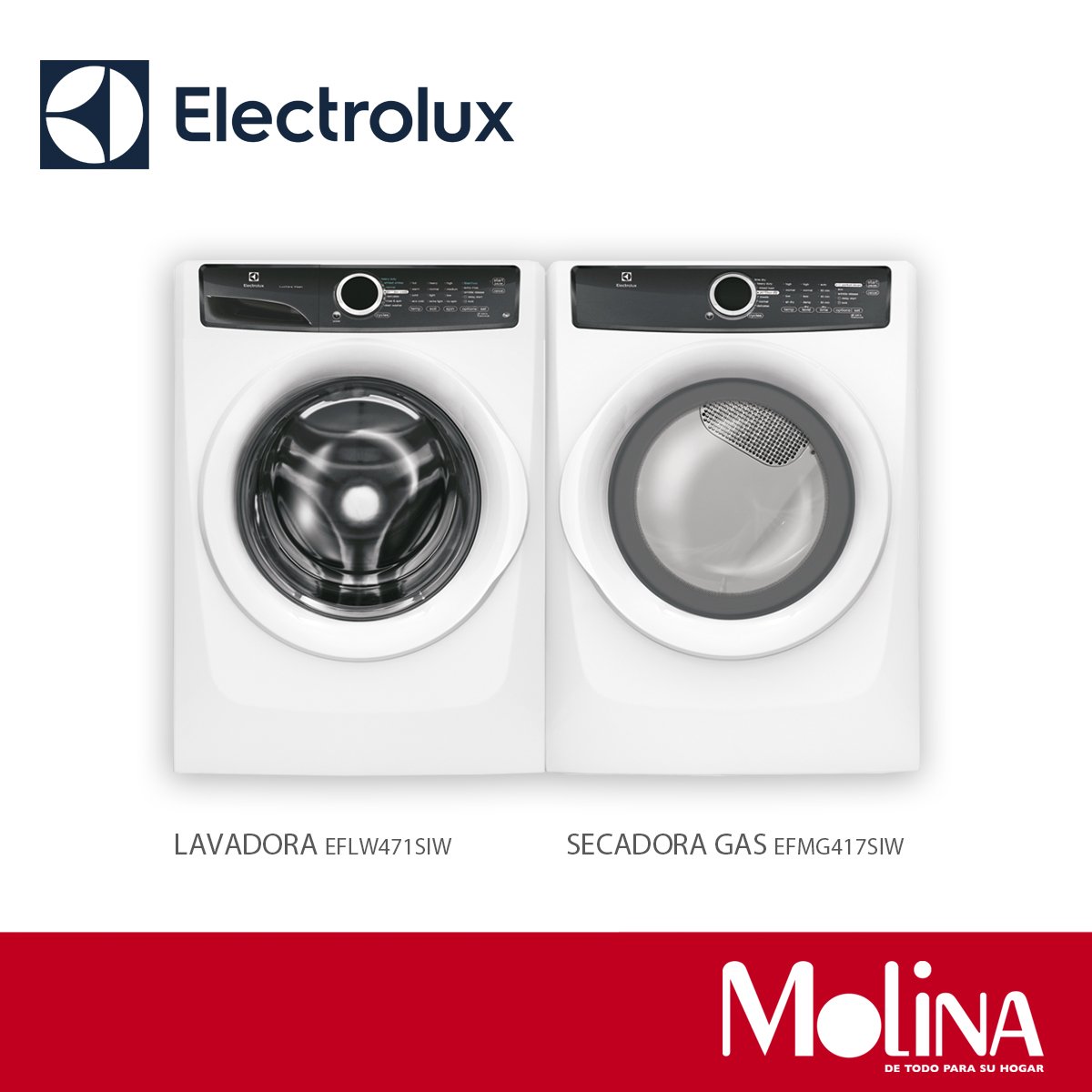 TiendasMolinaRD's tweet photo. Remueve las manchas con mayor eficacia y consigue colores vivos y relucientes. #BestStyleDay #Electrolux #TiendasMolinaRD #DeTodoParaSuHogar https://t.co/jpXeLvu4uF