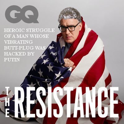 Rhalitra's tweet photo. @THEHermanCain Hey @THEHermanCain I got a new logo for Keith Olbermann hope it suits him. https://t.co/xZvfXQjFT8