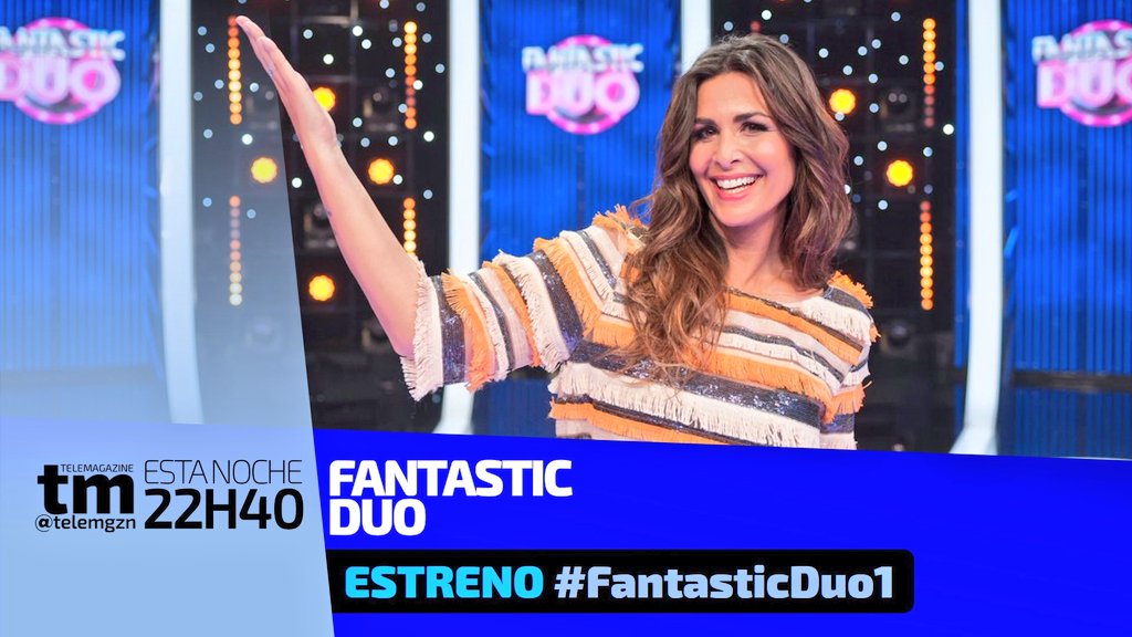 DioniMartin's tweet photo. ¡Familia! Encuantito acabe el partidazo tod@s a la @La1_tve para disfrutar de @fanduoTVE y tuiteamos con el hashtag #FantasticDuo1 🎤😄🎶 besos https://t.co/IjQzXHvv4Q