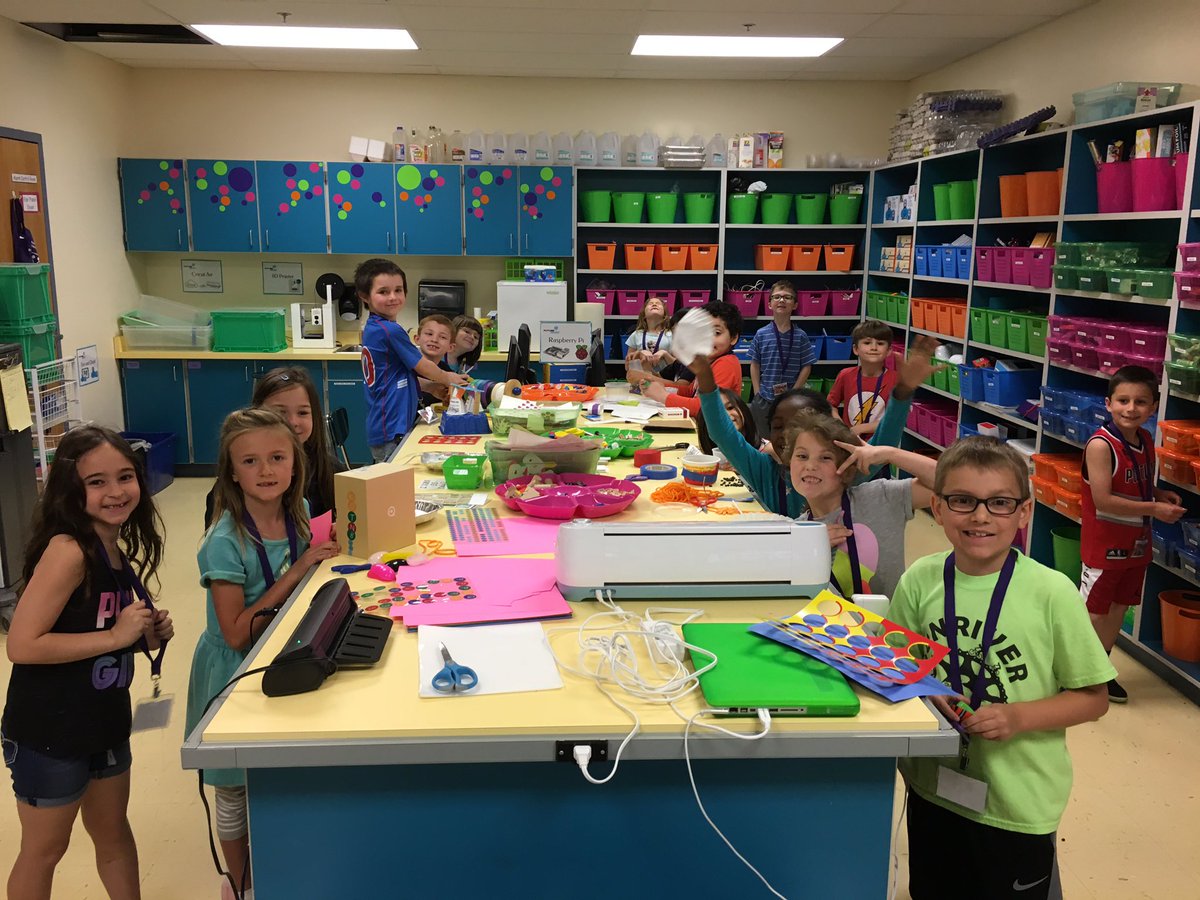 Makerspace fun with first grade!!!