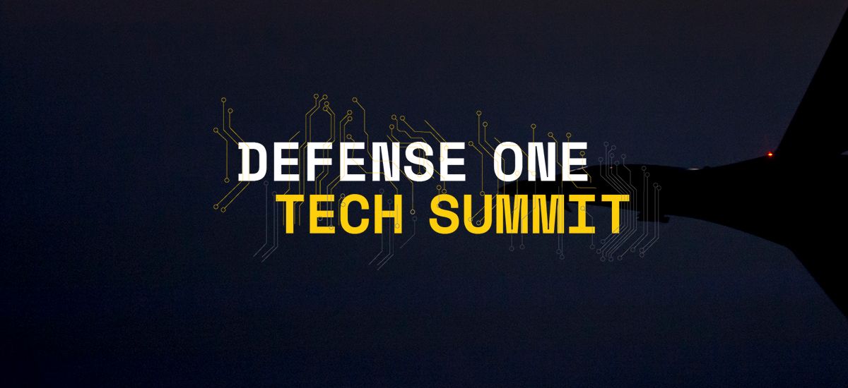 DefenseOne's tweet photo. What is the future of defense technology? Join us and find out at the 2nd Annual Defense One Tech Summit, July 13: https://t.co/F7uDn8MVVJ https://t.co/0JExhd9Igj