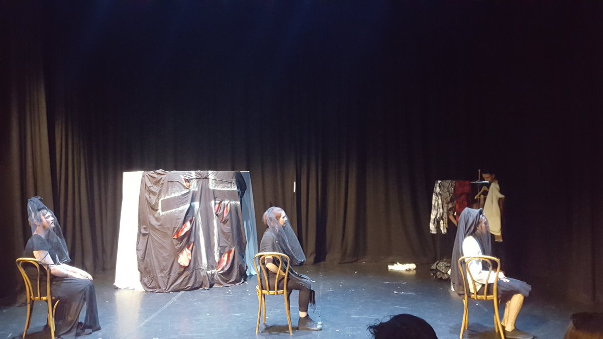 C3UDrama's tweet photo. And more from @Brechtfastco interpretation of Federico Garcia Lorca's #BloodWedding. Tomorrow is #DeltaPhase by Radek #Paczocha! https://t.co/5zVb2lw9qv