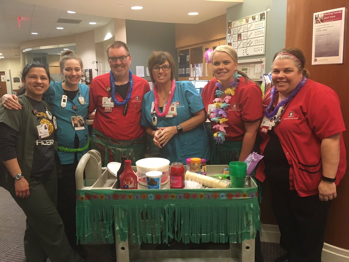 driven2succes1's tweet photo. Happy nurse's week ice cream aloha #MS2rocks @IUHealthWest https://t.co/qWZtWy6S6a