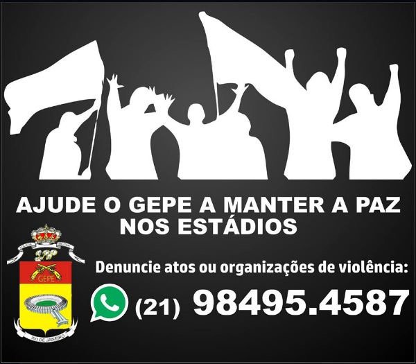 PMERJ's tweet photo. Hoje é dia de Maraca! Vá ao estádio para se divertir. Estaremos por lá para zelar pela sua segurança. #Paznofutebol #ServireProteger https://t.co/Q7LUBRhn7q