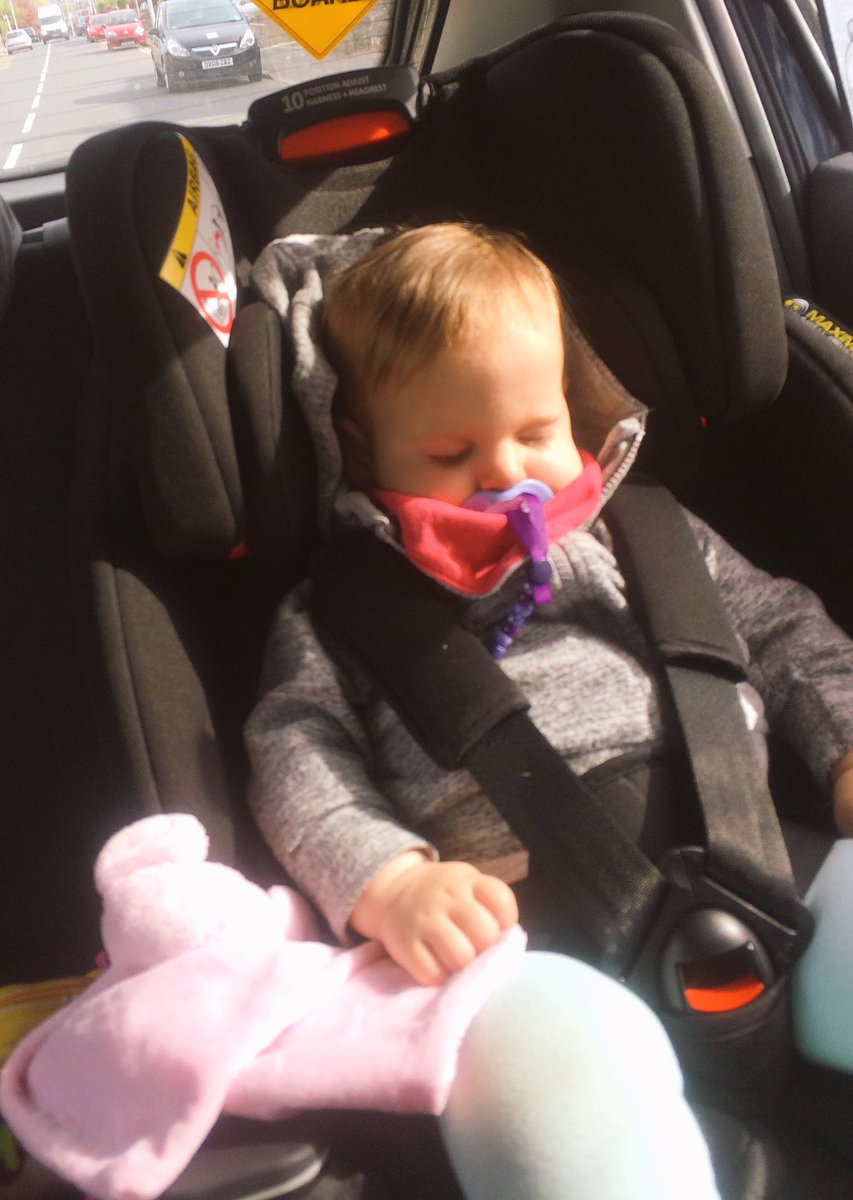 russellmania78's tweet image. Turns out someone else had a tough day. At least changing the car seat to #forwardfacing hasn&apos;t stopped Charlotte from dreaming #BabyRussell