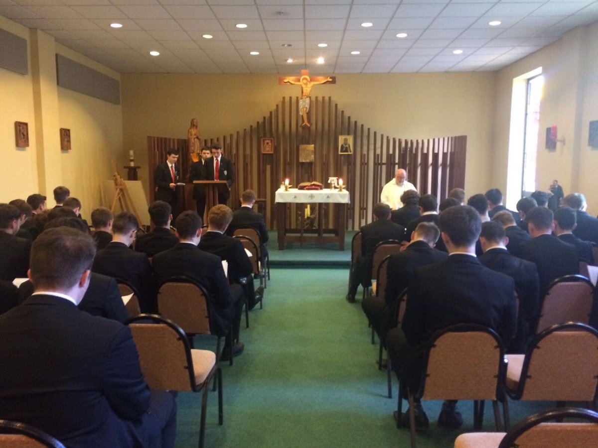 stpatsarmagh's tweet photo. Fr Clarke celebrating Yr 13 leavers mass this afternoon. We wish our Yr 13 students good luck &amp; success in their AS examinations. #examtime https://t.co/QpsYblcZC1