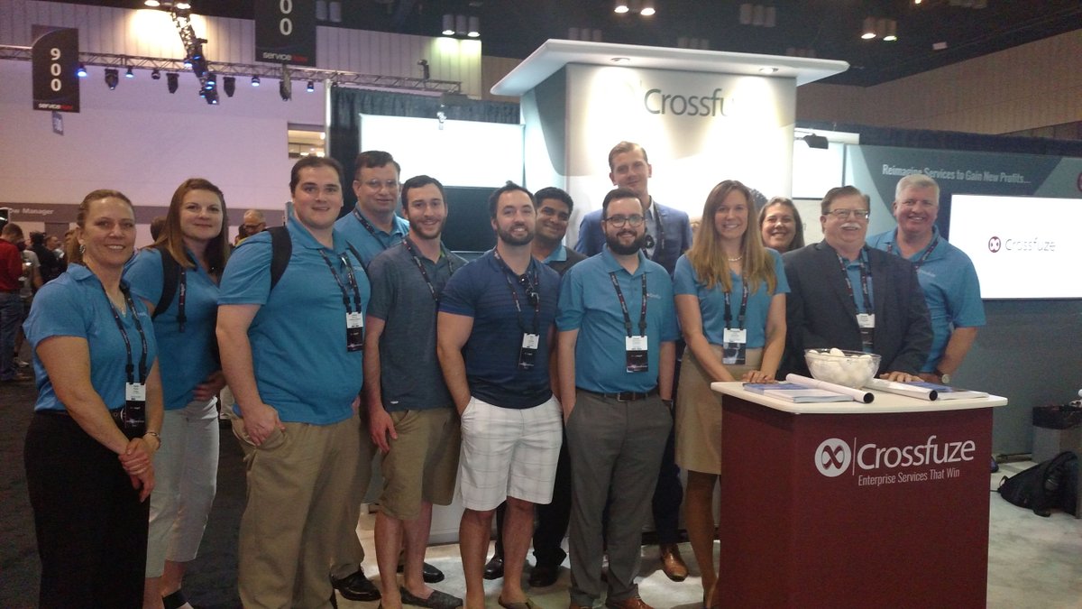 crossfuze's tweet photo. Last day of the @servicenow #Know17 ExpoNow! #ThanksKnow17 https://t.co/7TQgmZRDaO