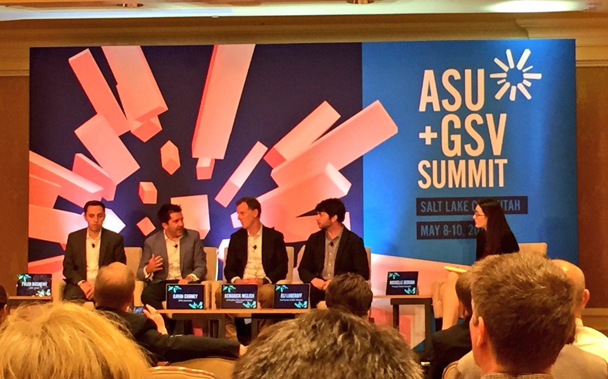 JinSooDHuh's tweet photo. Important convo around APIs in #edtech at #asugsv with @clever @learnosity @pearson @desmos. Spread of API would be huge in education https://t.co/AldgxyKleF