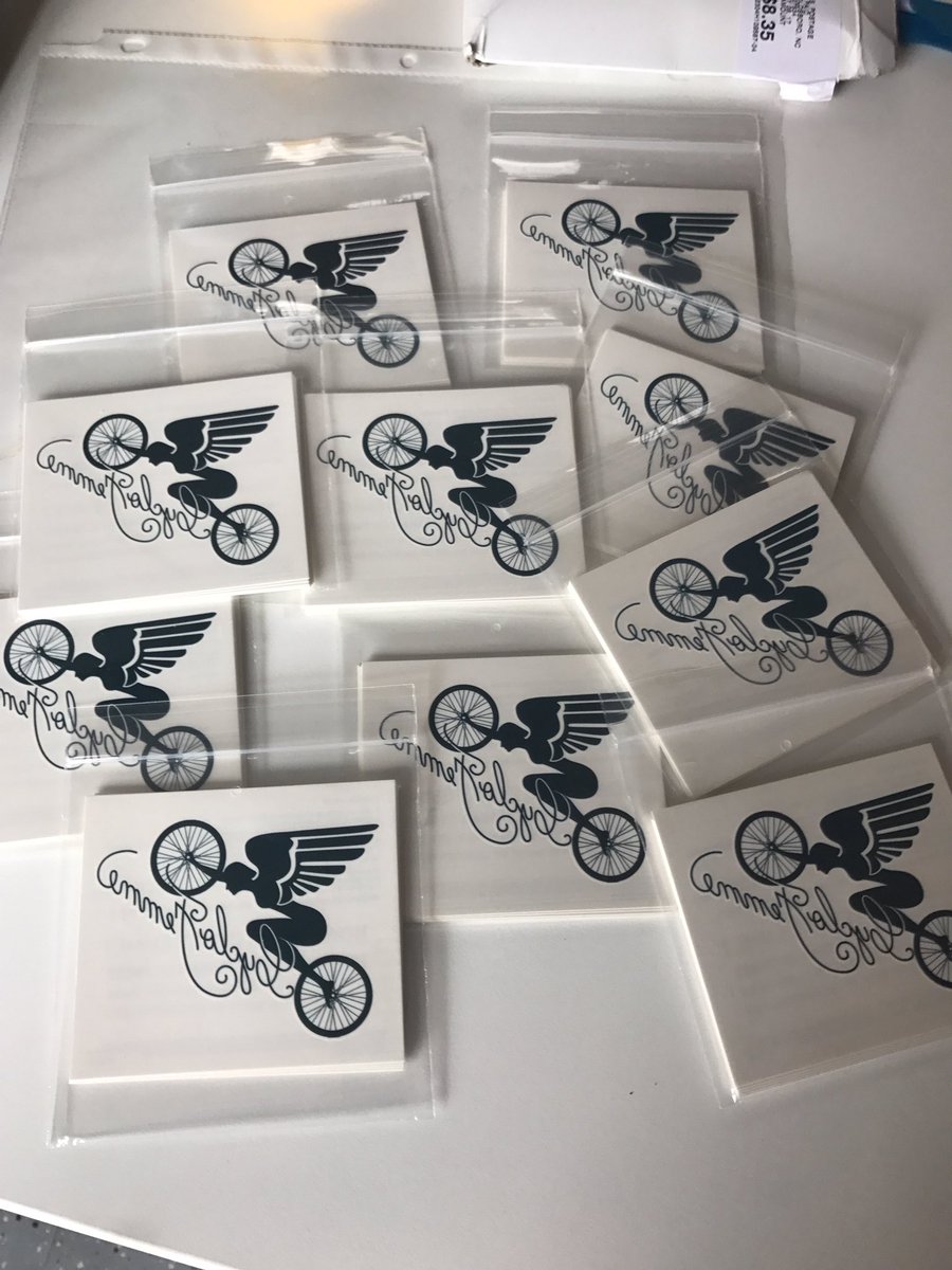 Ready to ride in style this Saturday <a href="/10am/">☆♩ ♪ ♫ ♬♡</a> #Cyclofemme tattoos are here! #ThankYou <a href="/BikieGirl1/">Bikie Girl Bloomers</a> #bikela