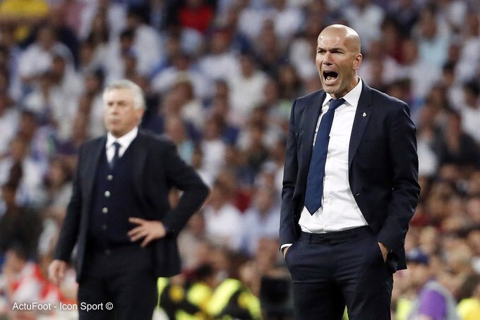 ActuFoot_'s tweet photo. Zinedine Zidane :

▶️ Entraîneur du Real Madrid depuis 16 mois.
🔽 Deux finales de Ligue des Champions. 👏 https://t.co/xrWH2vMnpN
