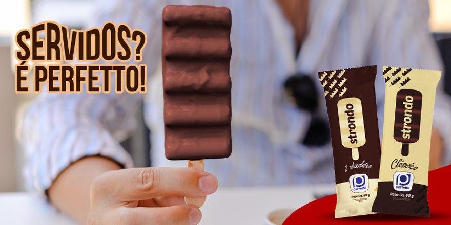sorveteperfetto's tweet photo. A dica de hoje para melhorar o humor é o picolé #Strondo, nos sabores Clássico e 2 Chocolates. Sirva-se em https://t.co/YrRdZKwYUM https://t.co/u1IlBkEVNR