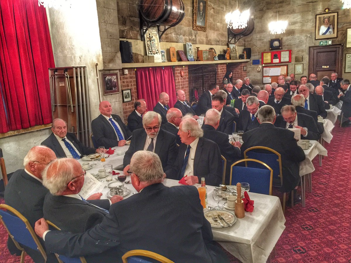 49 dining and the room is jumping. We meet 2nd Wed through to September if you want to experience great ritual in our 17th century temple