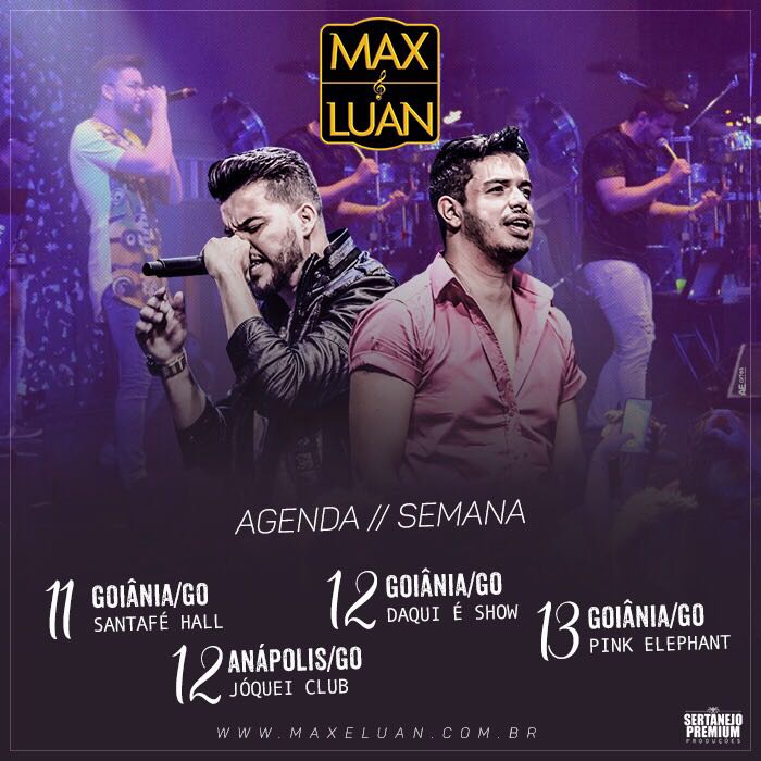 Lessa_cy's tweet photo. Se liga na agenda dá nossa dupla preferida @MaxeLuanOficia1  @MaxELuan_  @maxeluanoficial https://t.co/b3h0ICcGh1