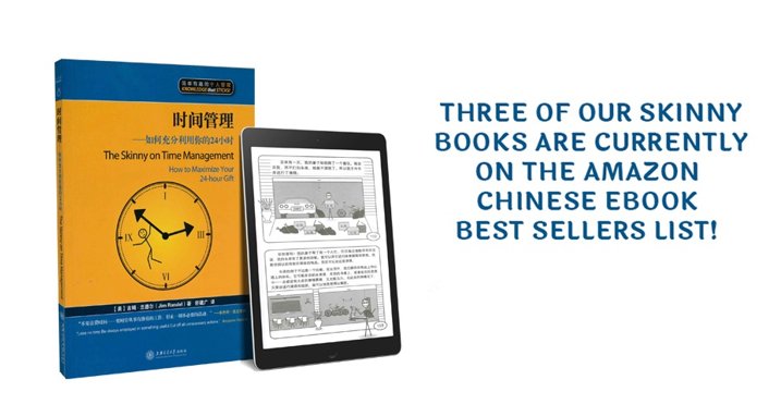 TheSkinnyOn's tweet photo. #Three of our #SkinnyOn #books that were translated in #Chinese are on #Amazon's #Chinese eBook #bestsellerslist! 👍 https://t.co/Rnf6cy13fK https://t.co/BAIZ91XR5i