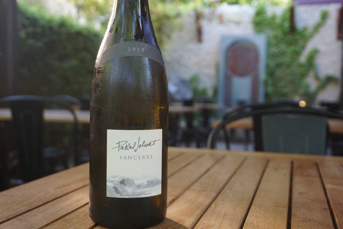 It’s going to be a gorgeous day &amp; it’s #winenight A perfect time for a bottle of Sancerre on the patio!