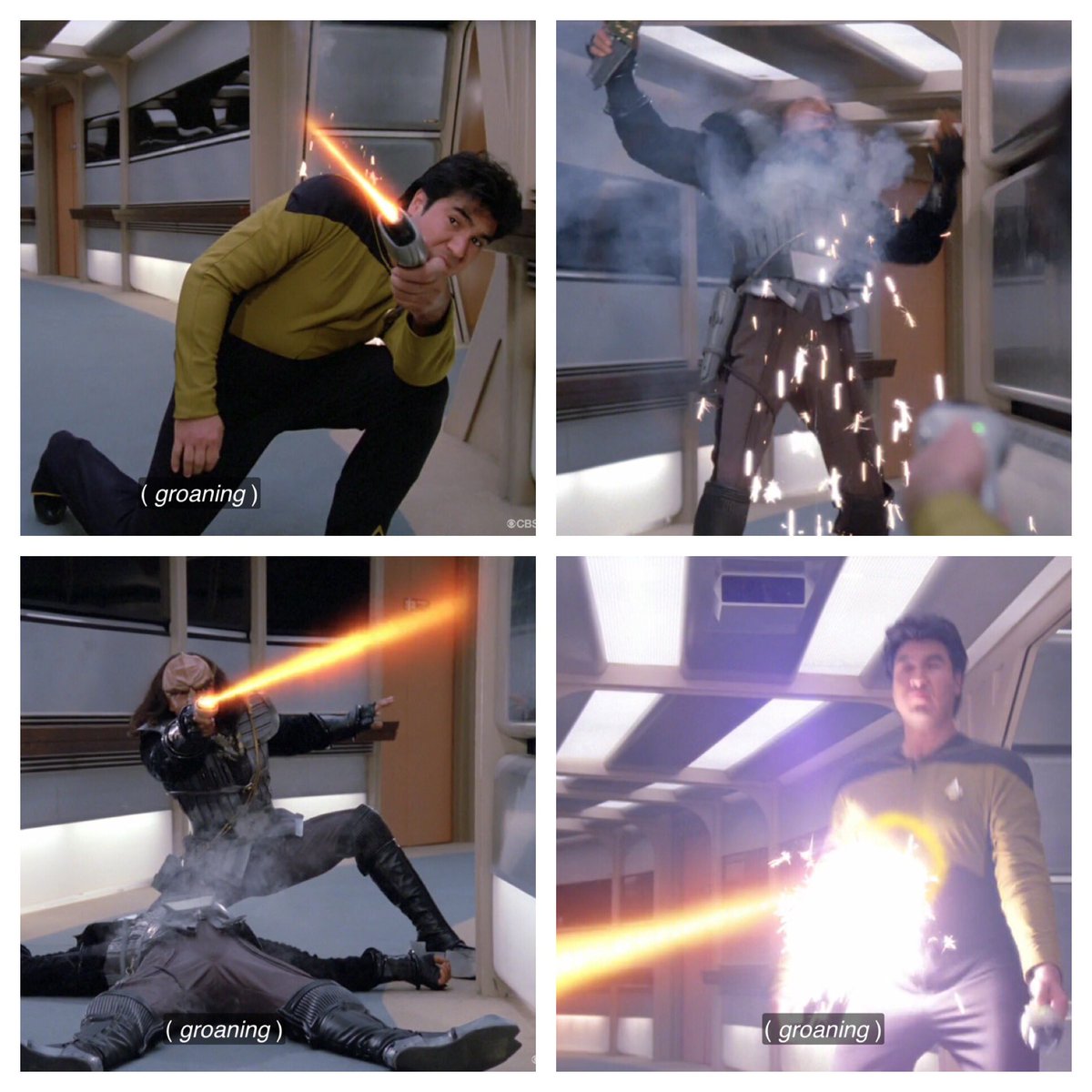 Picards_Fish's tweet photo. @StarTrekTNC @secunda @MattMira THEN this chump, who is Ramos's partner, kills 1, then lets his guard down and just stands there. #firetasha https://t.co/lBBh8KVg5x