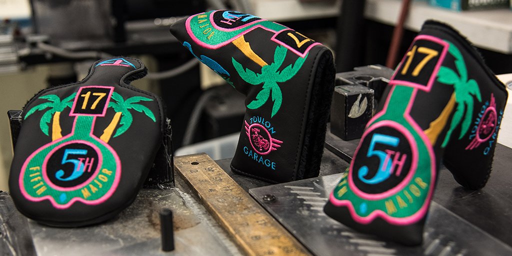 odysseygolf's tweet photo. RETWEET &amp; GUESS how many balls go in the water on 17 in Round 1 of #ThePlayers for a chance to win our @toulondesign 5th major headcover. https://t.co/noSXG8dLEO