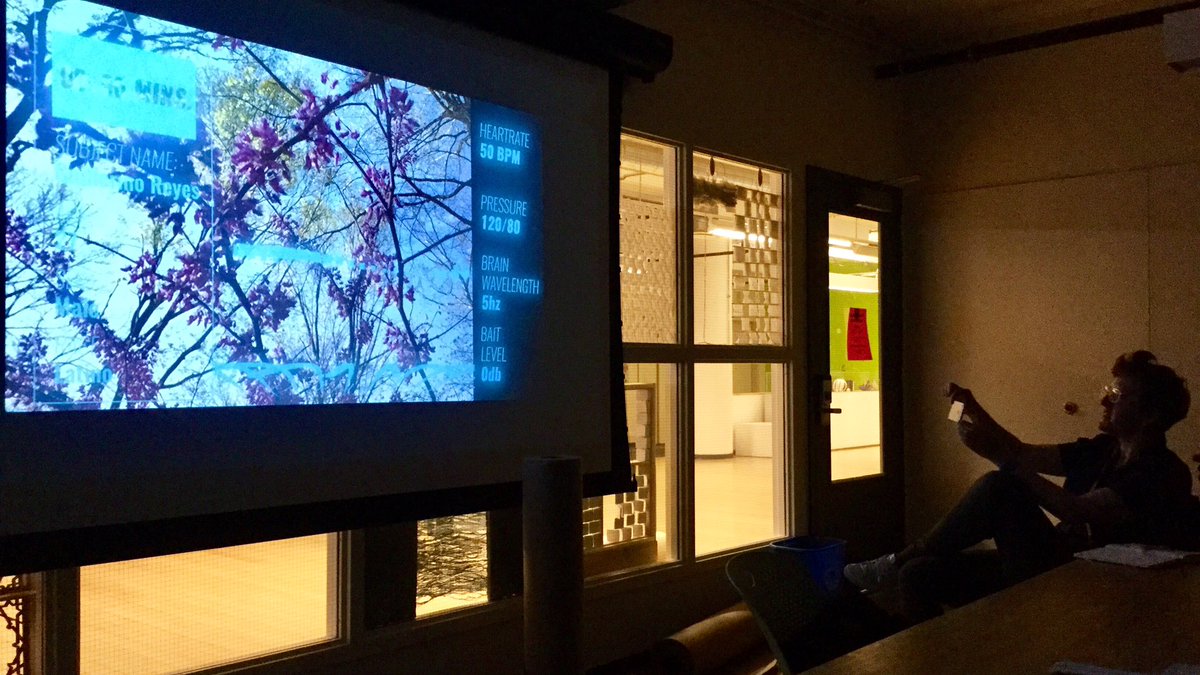 futuryst's tweet photo. Just wrapped our last #FutureDocumentary class crit, bravo folks! Thanks guests @jessginger @dunagan23 https://t.co/Wu5CVO3kzR